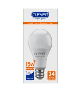 لامپ ال ای دی حبابی آفتابی 15وات کلور