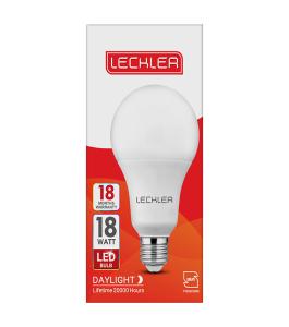 لامپ ال ای دی حبابی مهتابی 18 وات لکلر